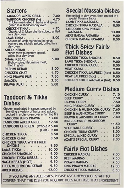 azad indian takeaway swansea